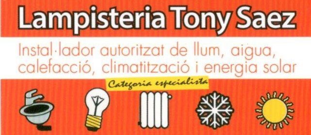 LAMPISTERIA TONY SAEZ